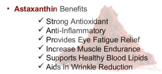 Benefits of Haematococcus Pluvialis Extract Astaxanthin