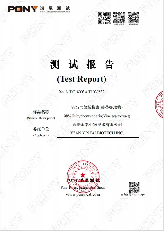 test report test report