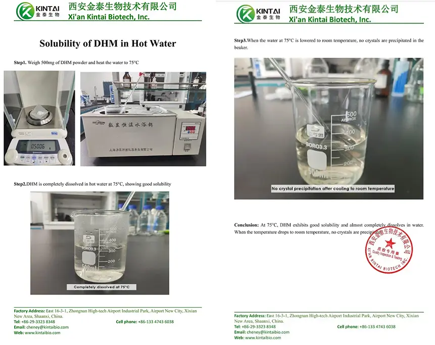 KINTAI's 98% DHM powder KINTAI's 98% DHM powder