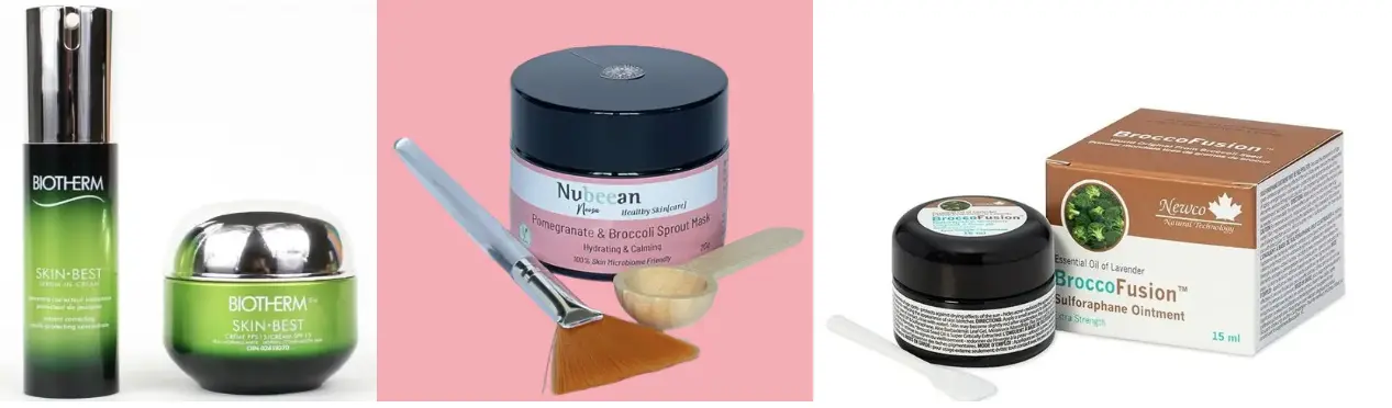 Sulforaphane for Skincare and Cosmetics