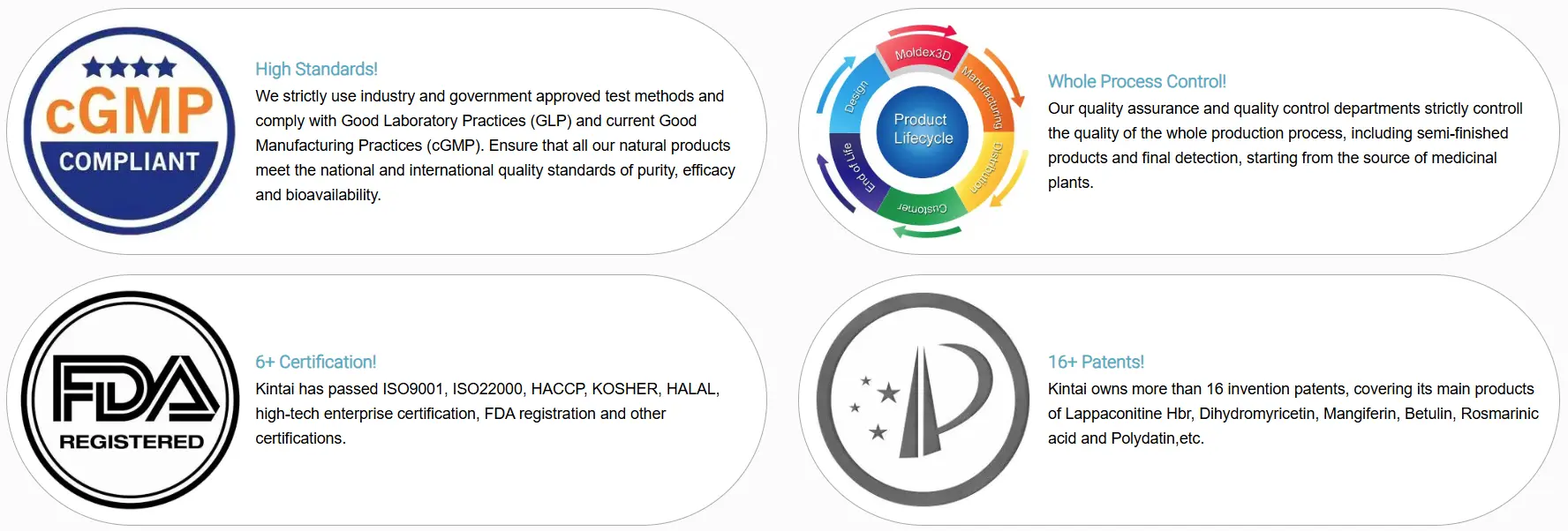 KINTAI Strict Quality Control KINTAI Strict Quality Control