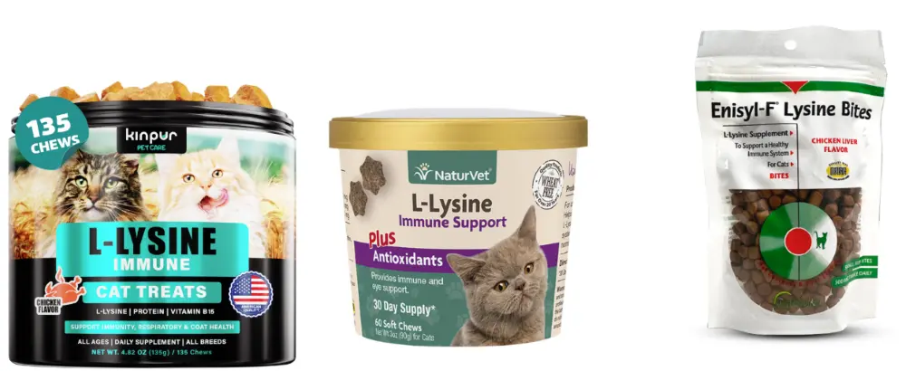 Cat L-lysine Functional snacks