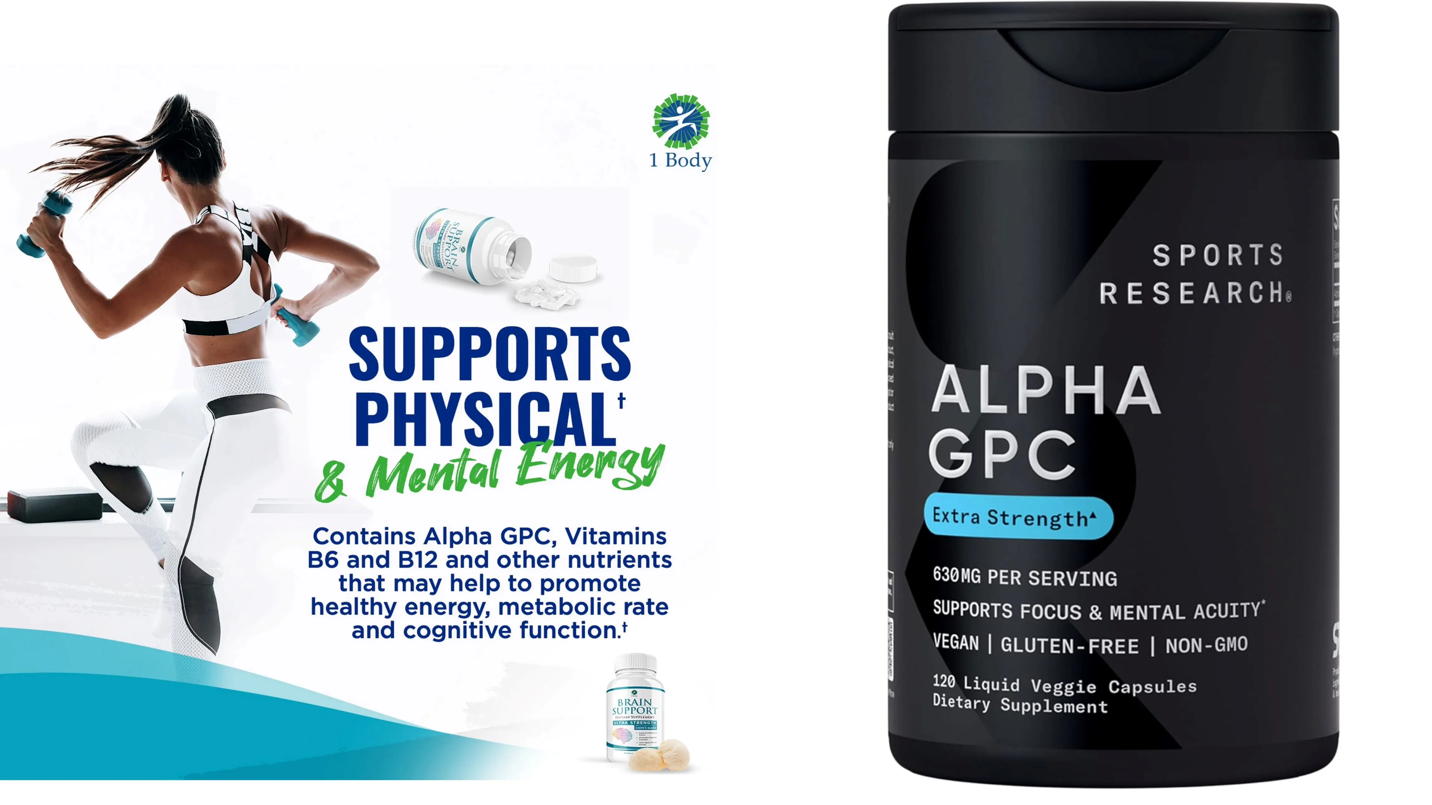 Alpha GPC Supplements Used for Pre-workout