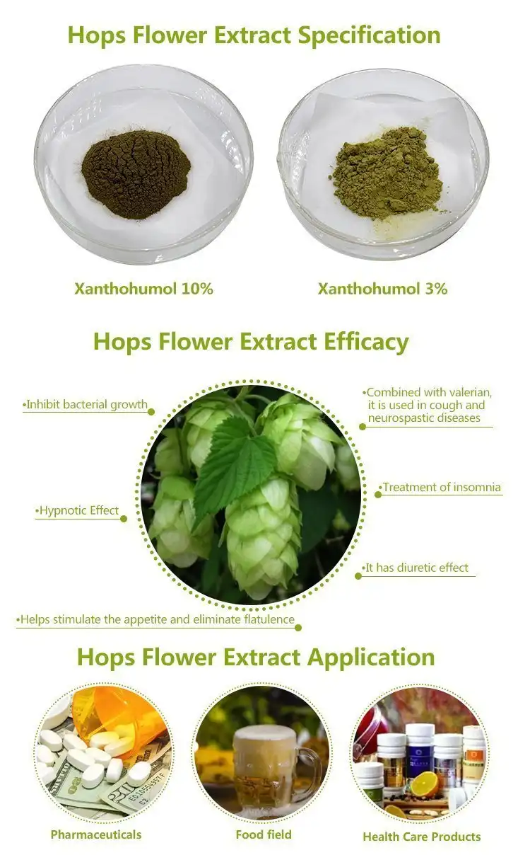 Functions and Applications of Hop Extract