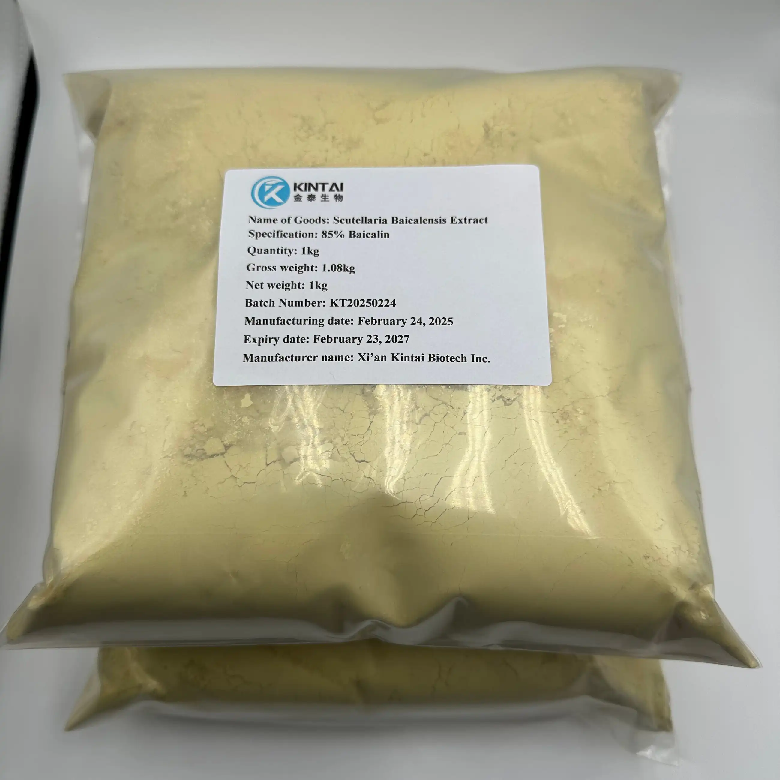 Kintaihealth-Baicalin Powder