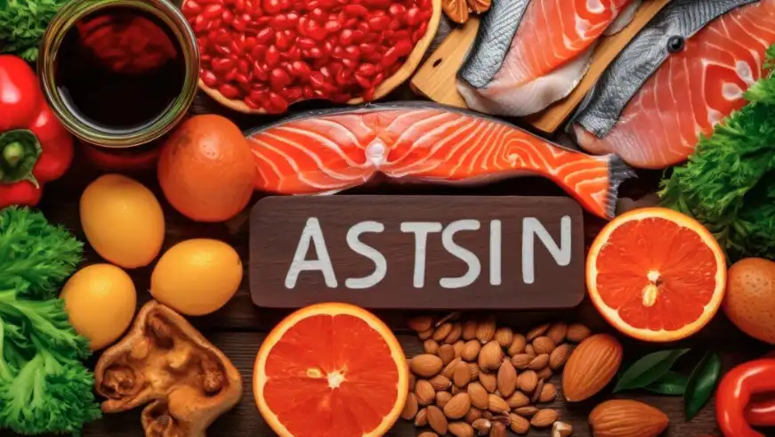 Foods rich in astaxanthin 