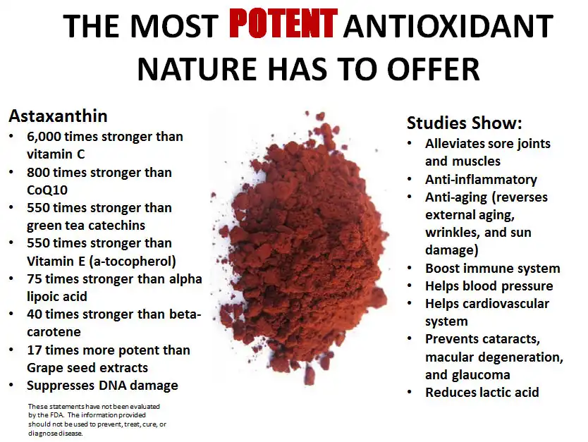 Health Benefits of Consuming Astaxanthin Health Benefits of Consuming Astaxanthin