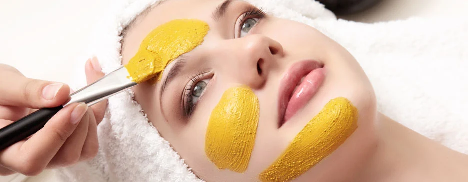 turmeric yellow for skin