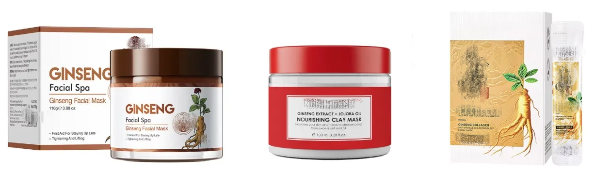Ginseng Extract Masks Ginseng Extract Masks