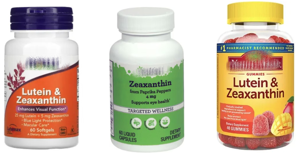 Zeaxanthin Supplements
